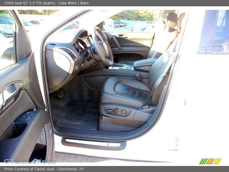 Calla White / Black 2009 Audi Q7 3.0 TDI quattro