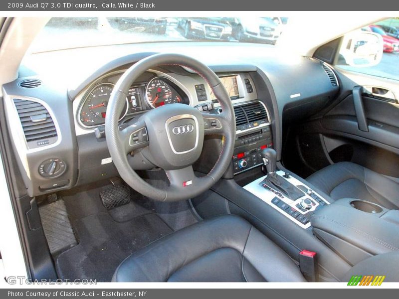 Calla White / Black 2009 Audi Q7 3.0 TDI quattro