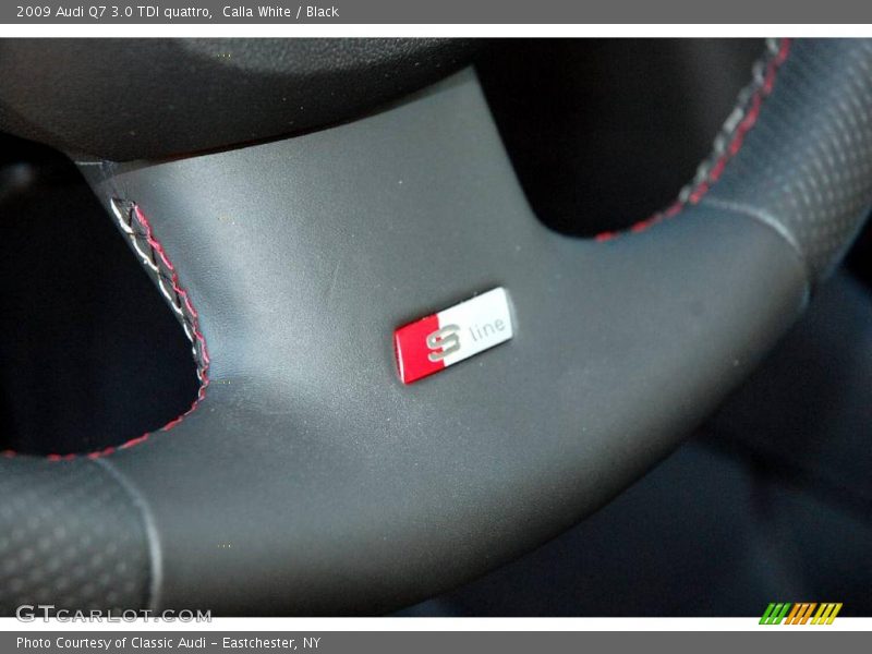 Calla White / Black 2009 Audi Q7 3.0 TDI quattro