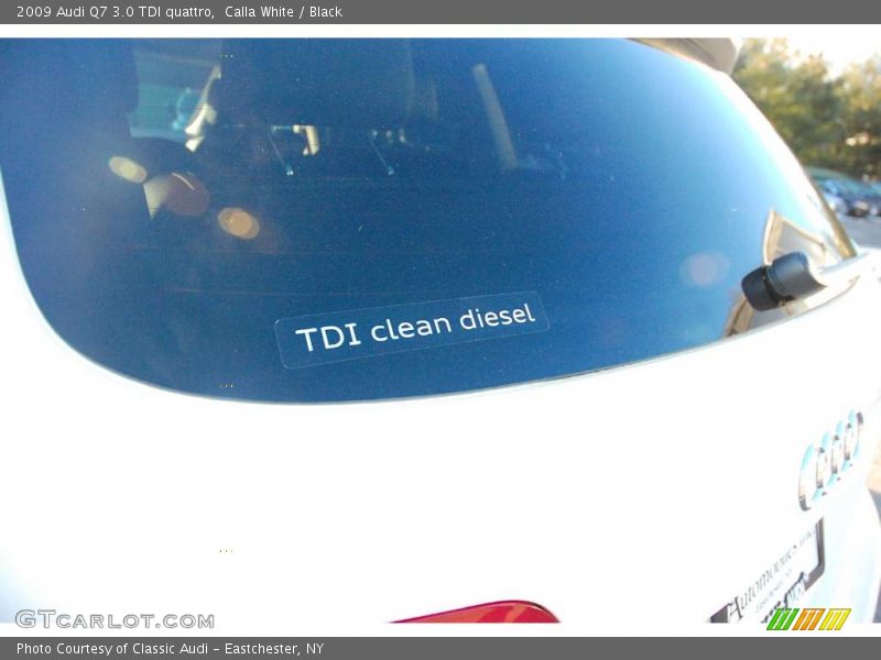 Calla White / Black 2009 Audi Q7 3.0 TDI quattro