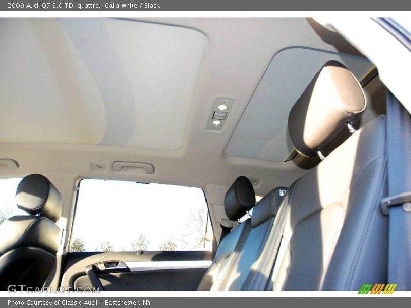 Calla White / Black 2009 Audi Q7 3.0 TDI quattro