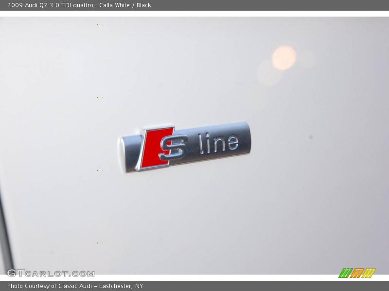 Calla White / Black 2009 Audi Q7 3.0 TDI quattro