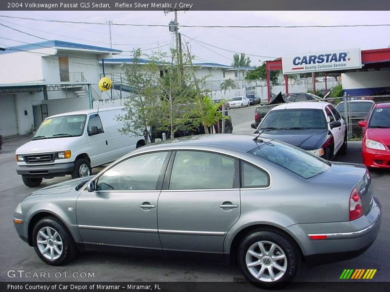 Reflex Silver Metallic / Grey 2004 Volkswagen Passat GLS Sedan