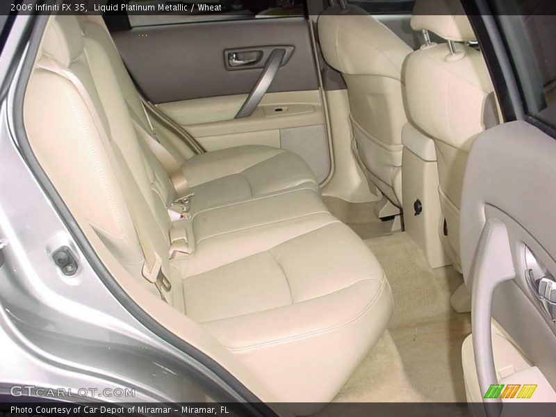 Liquid Platinum Metallic / Wheat 2006 Infiniti FX 35