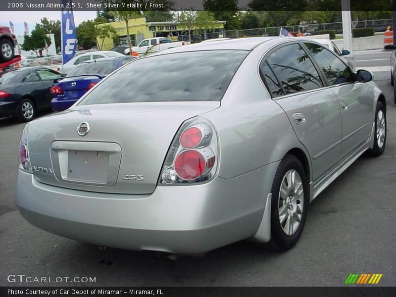 Sheer Silver Metallic / Frost 2006 Nissan Altima 2.5 S