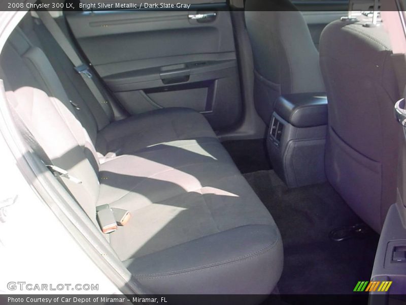 Bright Silver Metallic / Dark Slate Gray 2008 Chrysler 300 LX