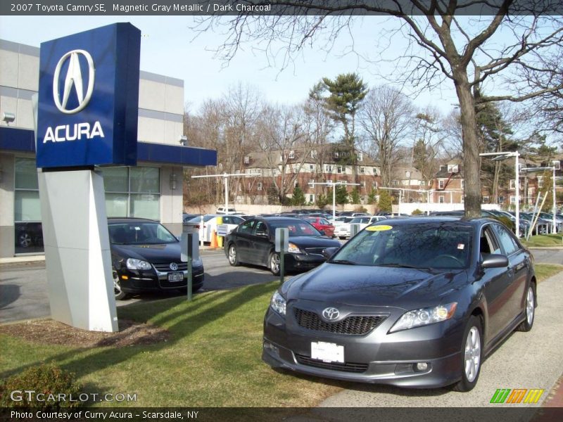 Magnetic Gray Metallic / Dark Charcoal 2007 Toyota Camry SE
