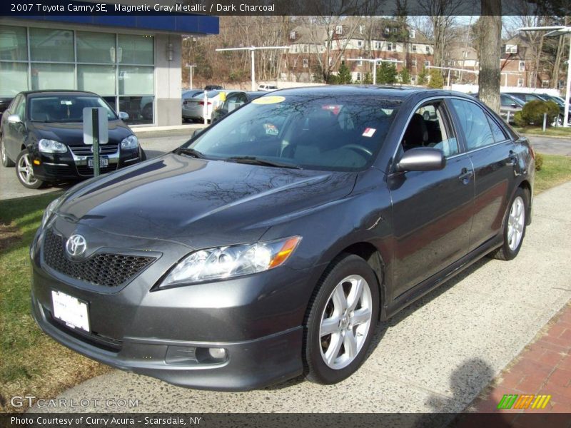 Magnetic Gray Metallic / Dark Charcoal 2007 Toyota Camry SE