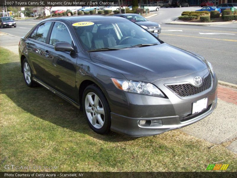 Magnetic Gray Metallic / Dark Charcoal 2007 Toyota Camry SE
