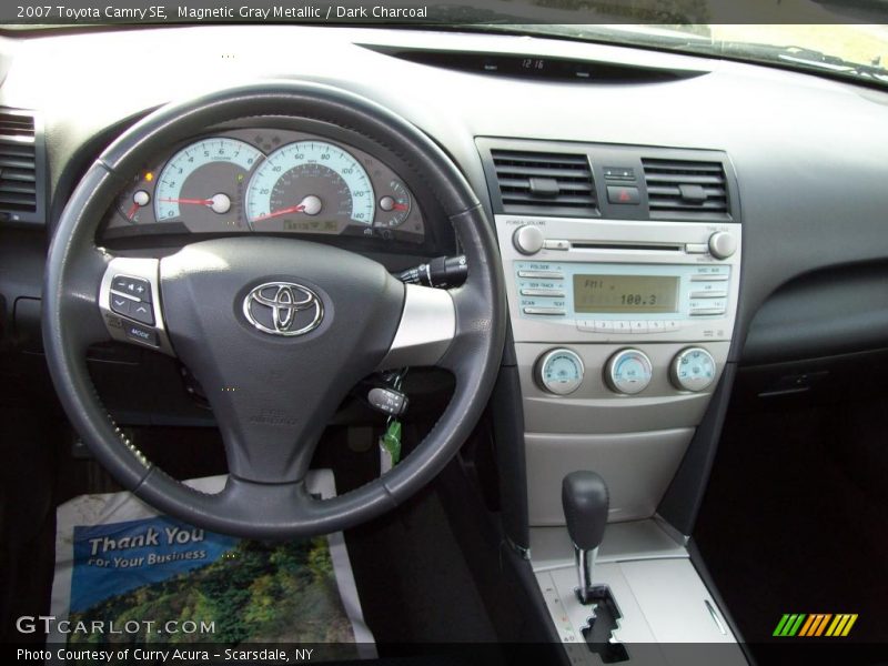 Magnetic Gray Metallic / Dark Charcoal 2007 Toyota Camry SE