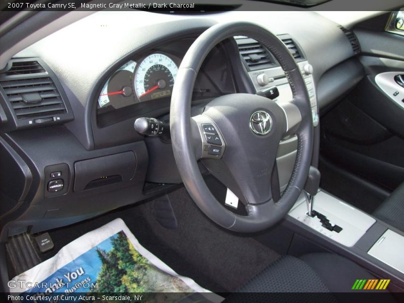 Magnetic Gray Metallic / Dark Charcoal 2007 Toyota Camry SE