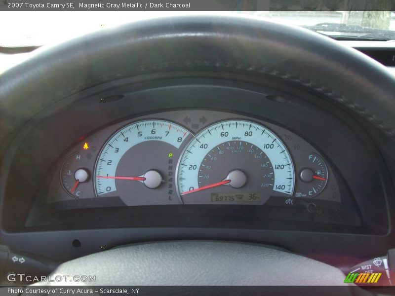 Magnetic Gray Metallic / Dark Charcoal 2007 Toyota Camry SE