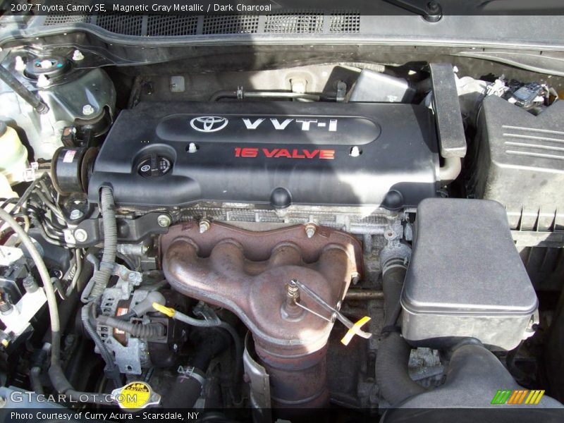 Magnetic Gray Metallic / Dark Charcoal 2007 Toyota Camry SE