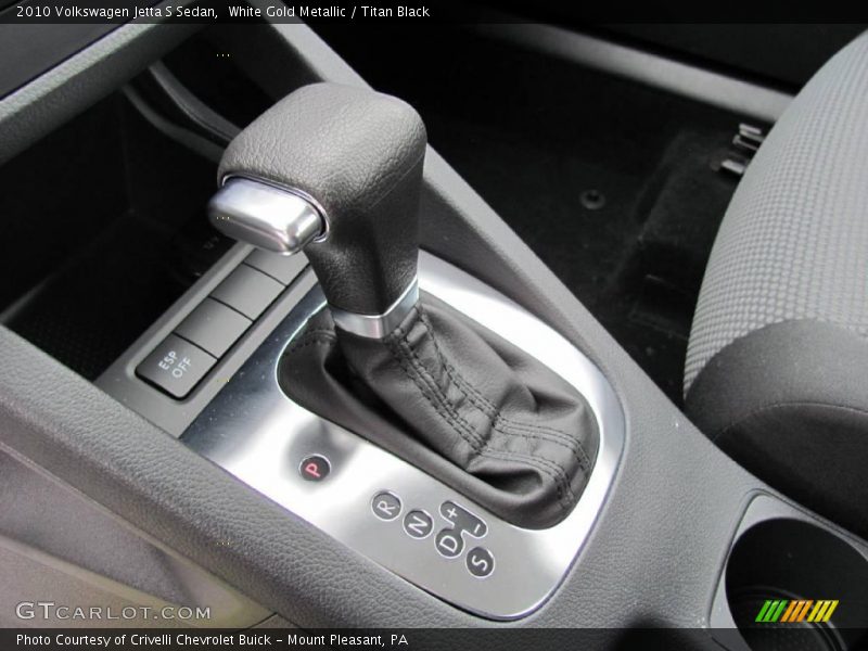 White Gold Metallic / Titan Black 2010 Volkswagen Jetta S Sedan