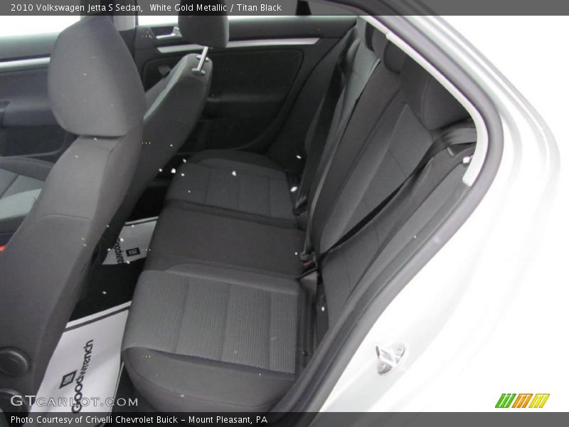 White Gold Metallic / Titan Black 2010 Volkswagen Jetta S Sedan