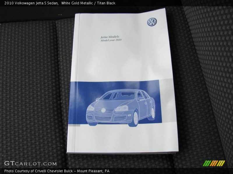 White Gold Metallic / Titan Black 2010 Volkswagen Jetta S Sedan