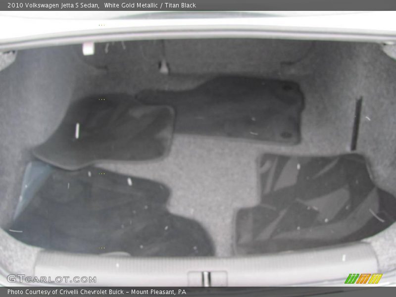 White Gold Metallic / Titan Black 2010 Volkswagen Jetta S Sedan
