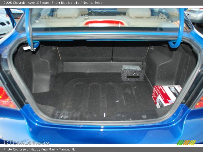 Bright Blue Metallic / Neutral Beige 2008 Chevrolet Aveo LS Sedan