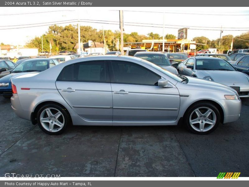 Satin Silver Metallic / Ebony 2004 Acura TL 3.2