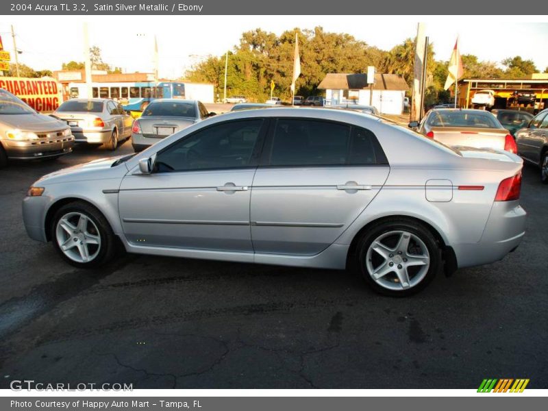 Satin Silver Metallic / Ebony 2004 Acura TL 3.2