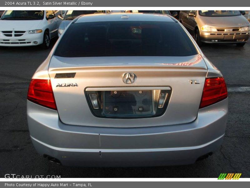 Satin Silver Metallic / Ebony 2004 Acura TL 3.2