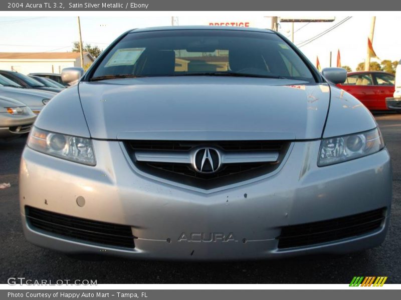 Satin Silver Metallic / Ebony 2004 Acura TL 3.2