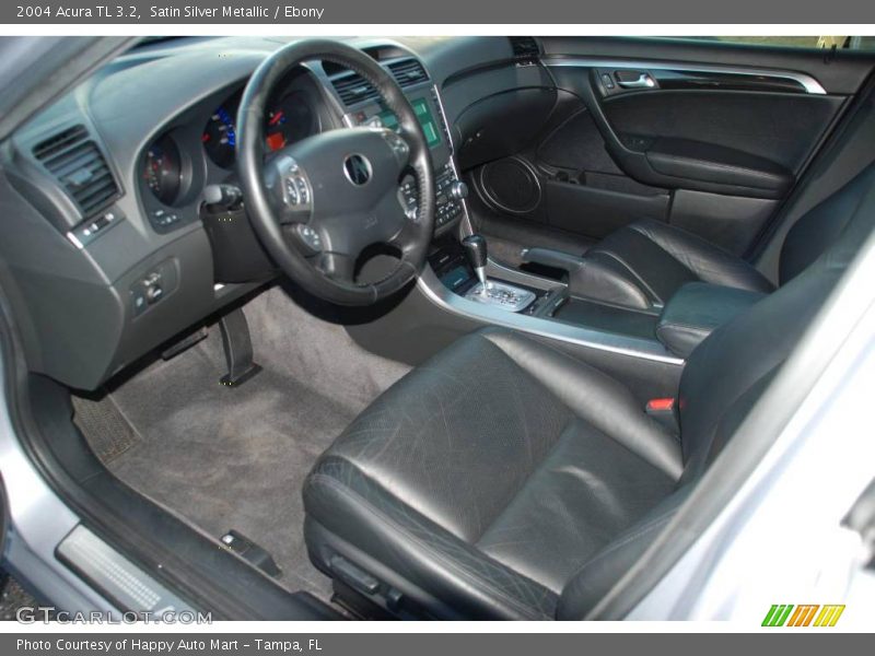 Satin Silver Metallic / Ebony 2004 Acura TL 3.2