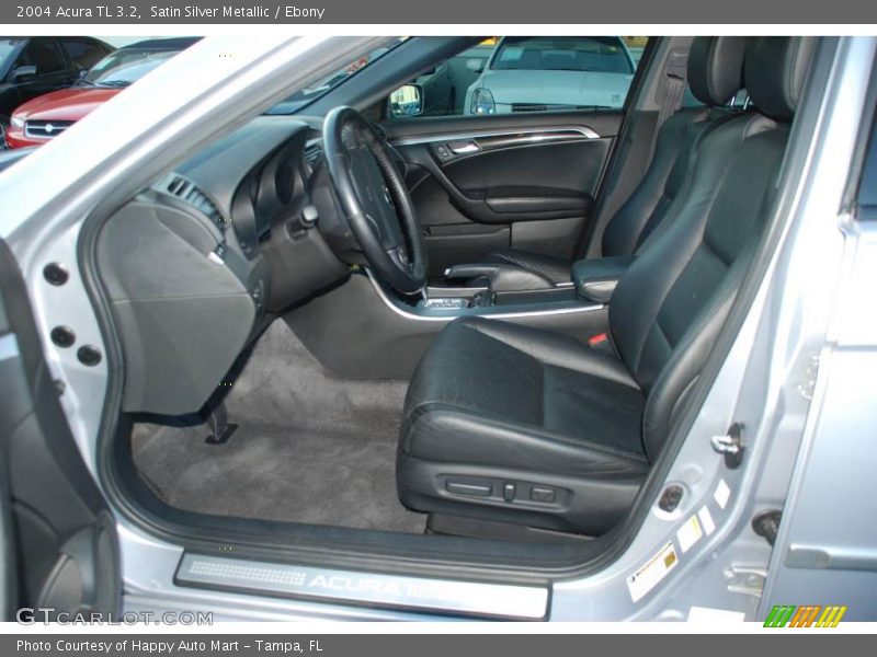 Satin Silver Metallic / Ebony 2004 Acura TL 3.2
