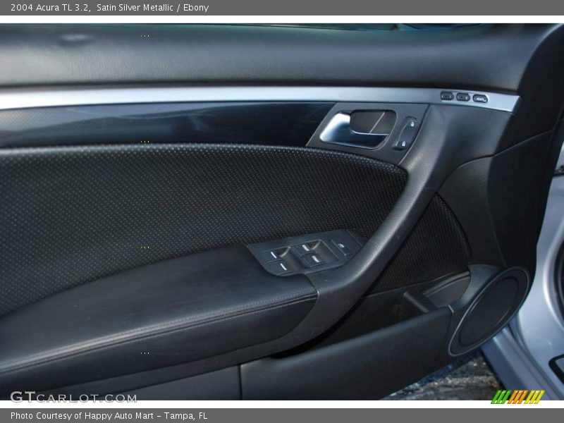 Satin Silver Metallic / Ebony 2004 Acura TL 3.2
