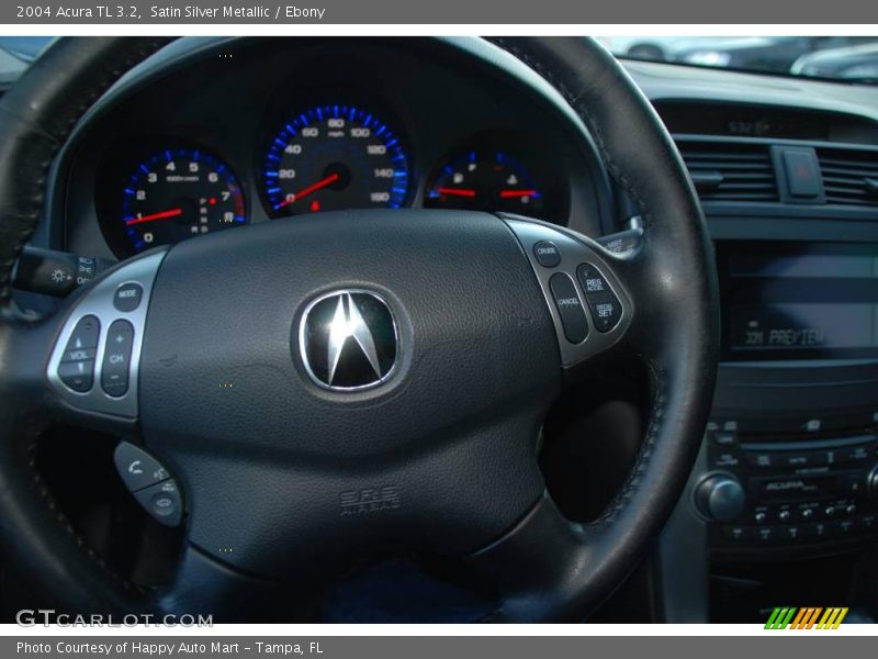 Satin Silver Metallic / Ebony 2004 Acura TL 3.2