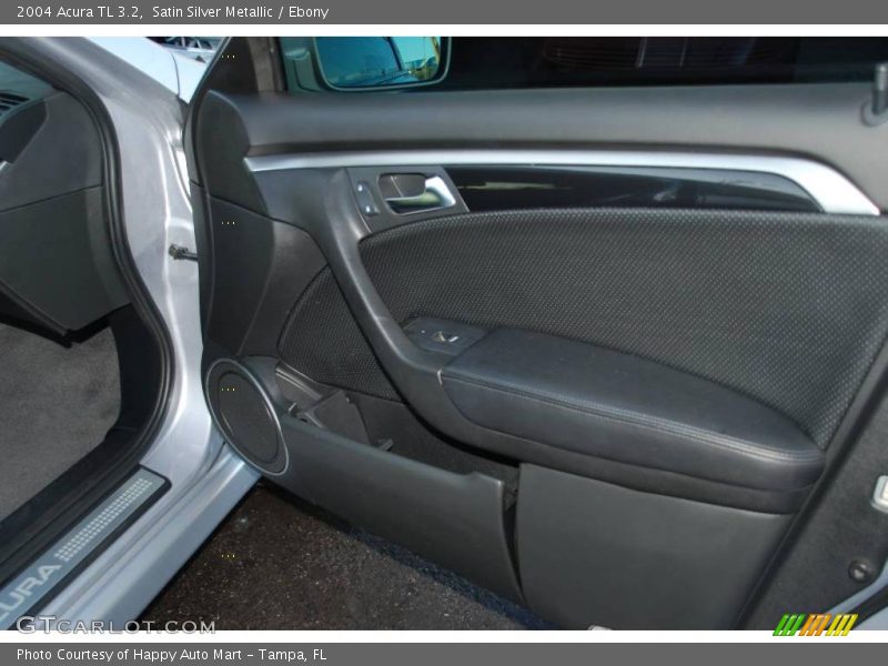 Satin Silver Metallic / Ebony 2004 Acura TL 3.2