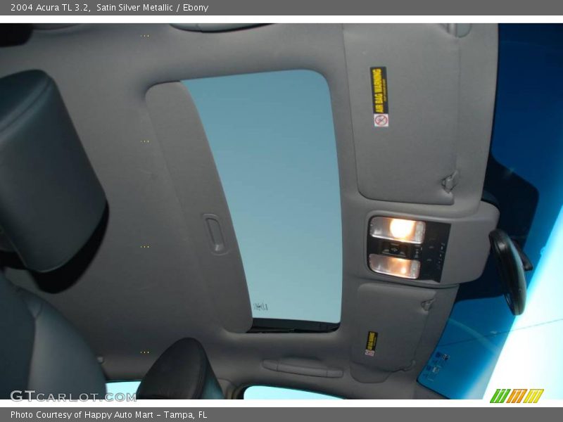 Satin Silver Metallic / Ebony 2004 Acura TL 3.2