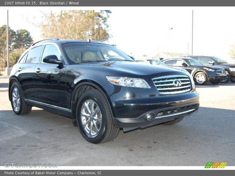 Black Obsidian / Wheat 2007 Infiniti FX 35