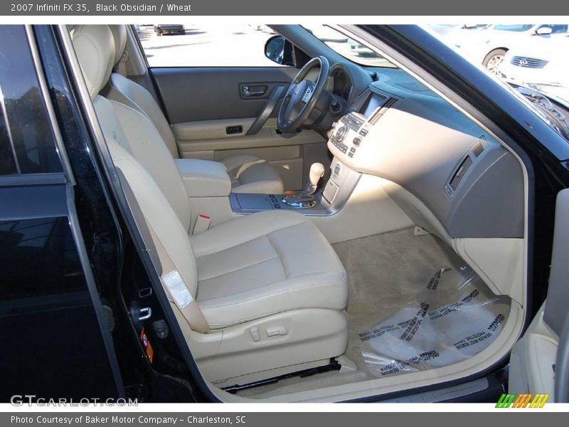 Black Obsidian / Wheat 2007 Infiniti FX 35