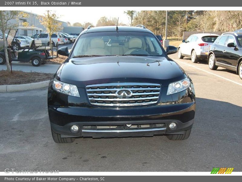 Black Obsidian / Wheat 2007 Infiniti FX 35