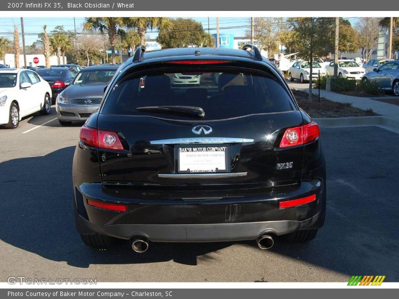 Black Obsidian / Wheat 2007 Infiniti FX 35