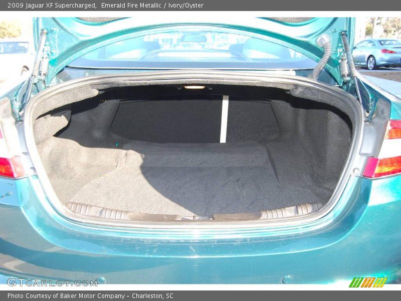 Emerald Fire Metallic / Ivory/Oyster 2009 Jaguar XF Supercharged