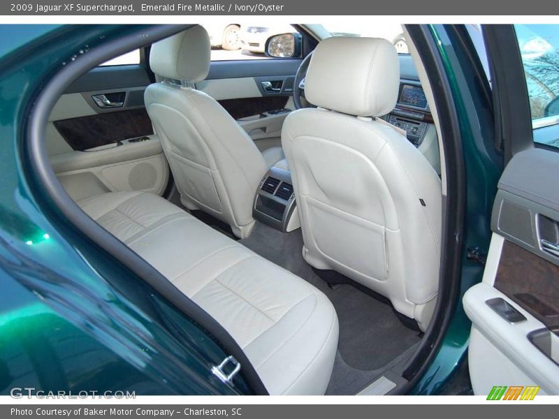 Emerald Fire Metallic / Ivory/Oyster 2009 Jaguar XF Supercharged