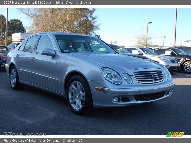 Brilliant Silver Metallic / Ash 2005 Mercedes-Benz E 320 Sedan