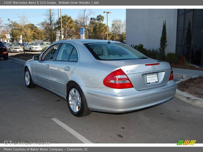 Brilliant Silver Metallic / Ash 2005 Mercedes-Benz E 320 Sedan