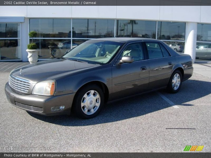 Bronzemist Metallic / Oatmeal 2002 Cadillac DeVille Sedan