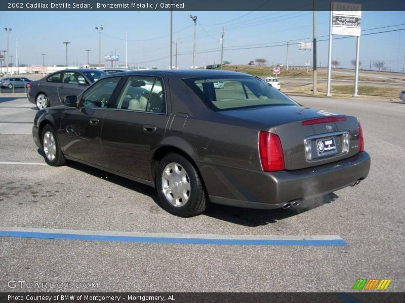 Bronzemist Metallic / Oatmeal 2002 Cadillac DeVille Sedan
