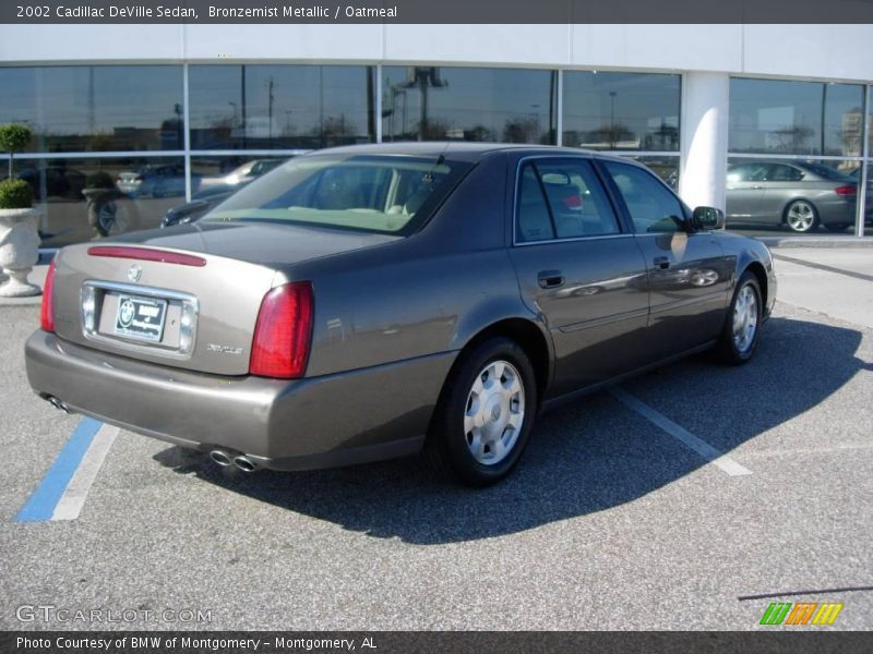 Bronzemist Metallic / Oatmeal 2002 Cadillac DeVille Sedan