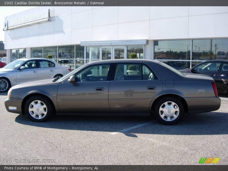 Bronzemist Metallic / Oatmeal 2002 Cadillac DeVille Sedan