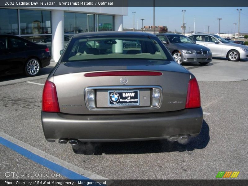 Bronzemist Metallic / Oatmeal 2002 Cadillac DeVille Sedan