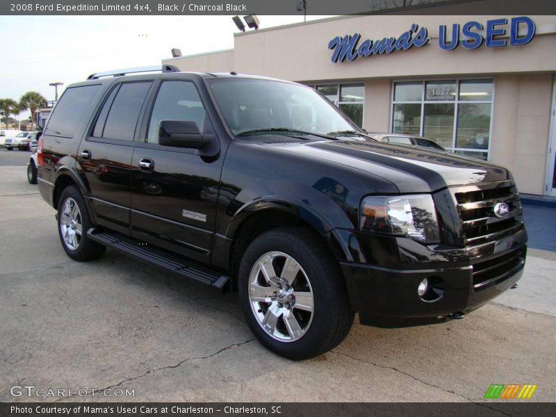 Black / Charcoal Black 2008 Ford Expedition Limited 4x4