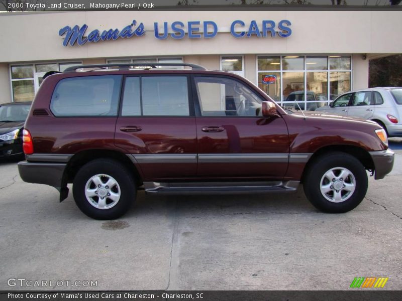 Mahogany Pearl / Oak 2000 Toyota Land Cruiser