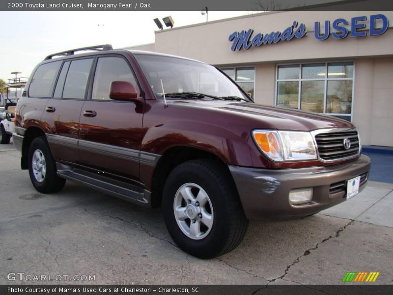 Mahogany Pearl / Oak 2000 Toyota Land Cruiser