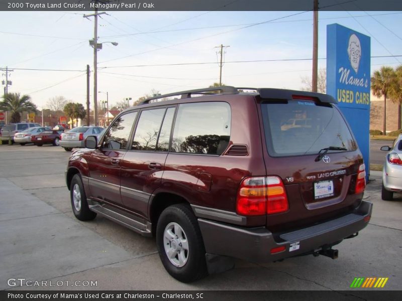 Mahogany Pearl / Oak 2000 Toyota Land Cruiser