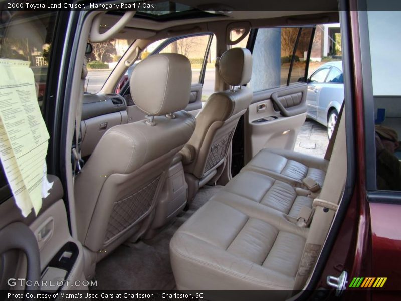 Mahogany Pearl / Oak 2000 Toyota Land Cruiser